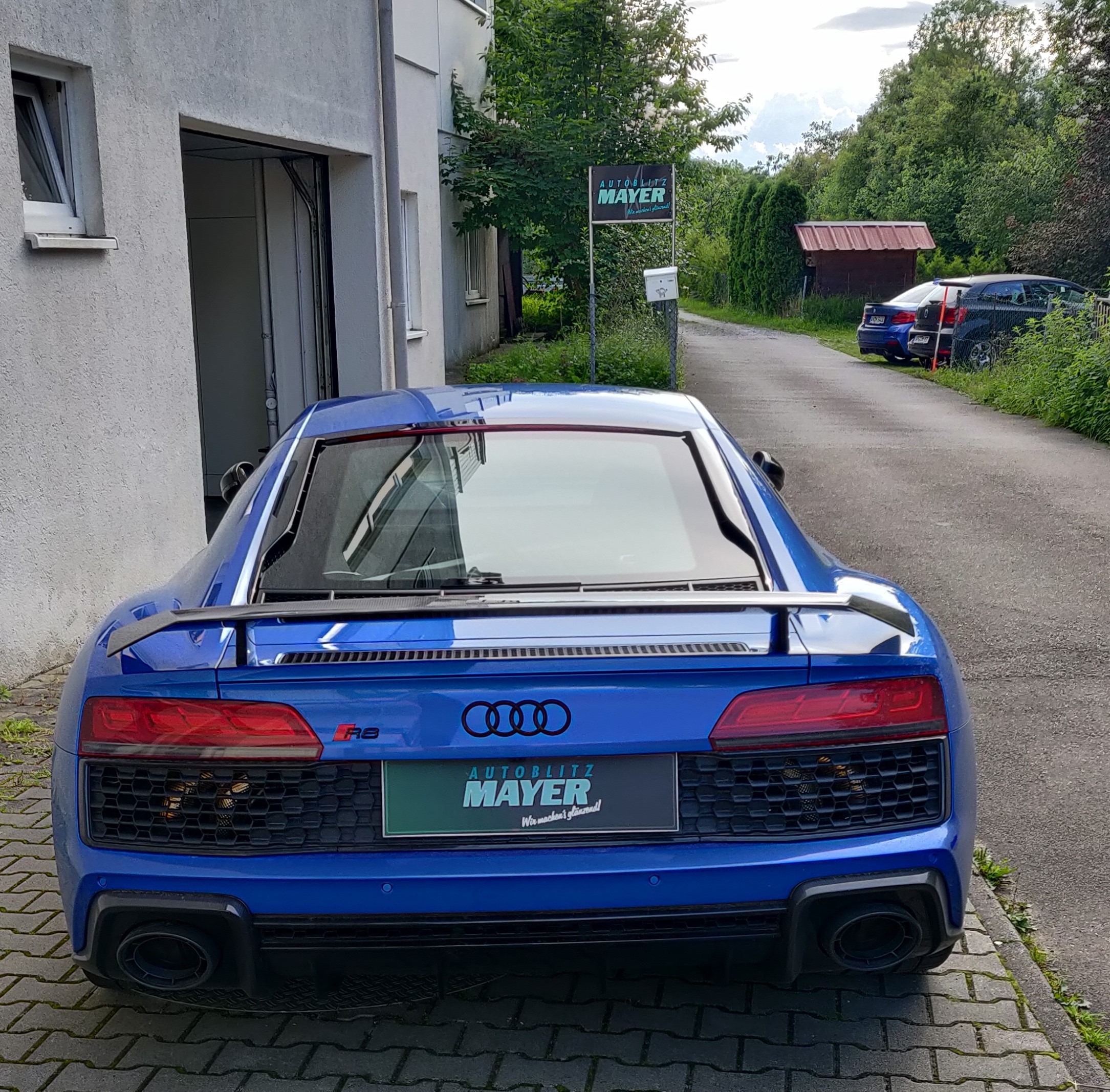 audi r8 v10 lackschutzfolie