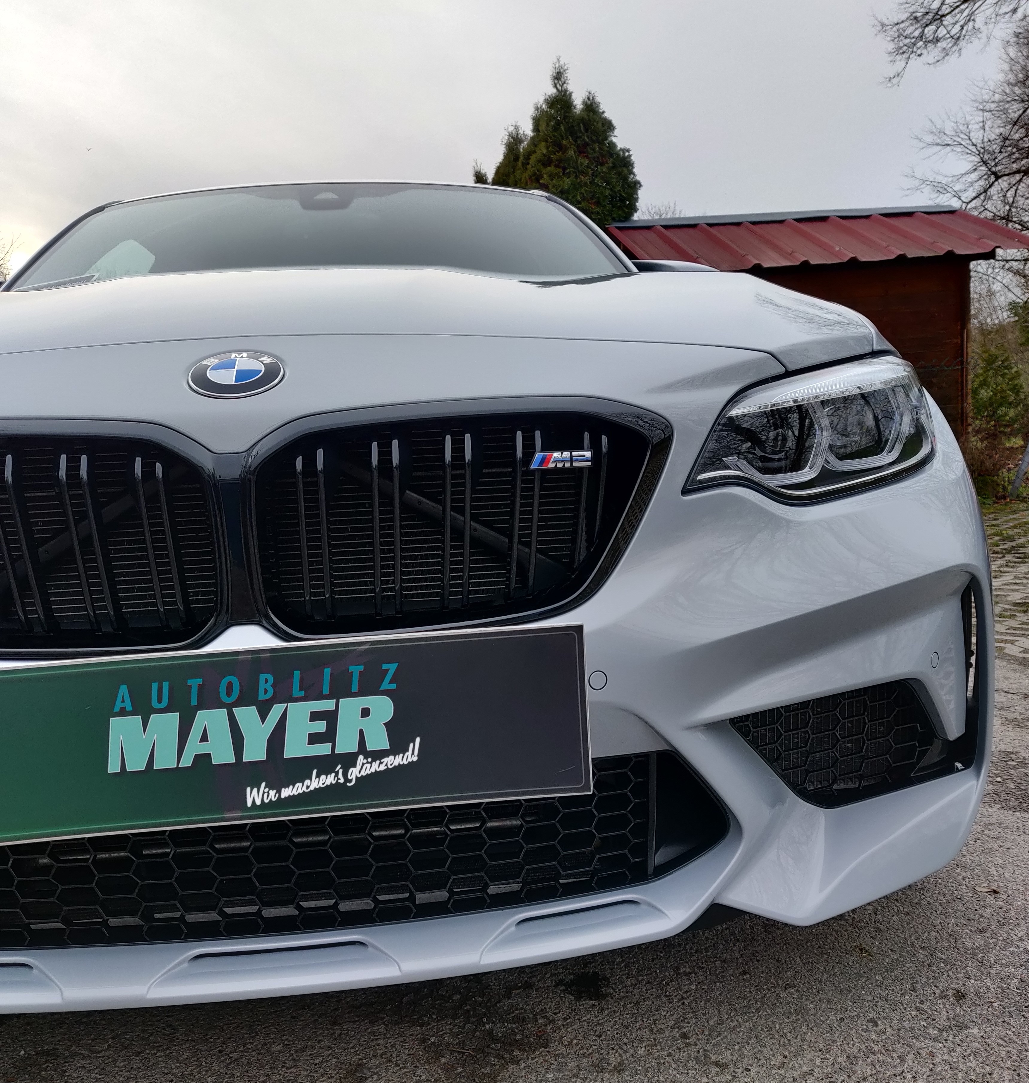 BMW M2c Lackschutzfolie Keramikversiegelung