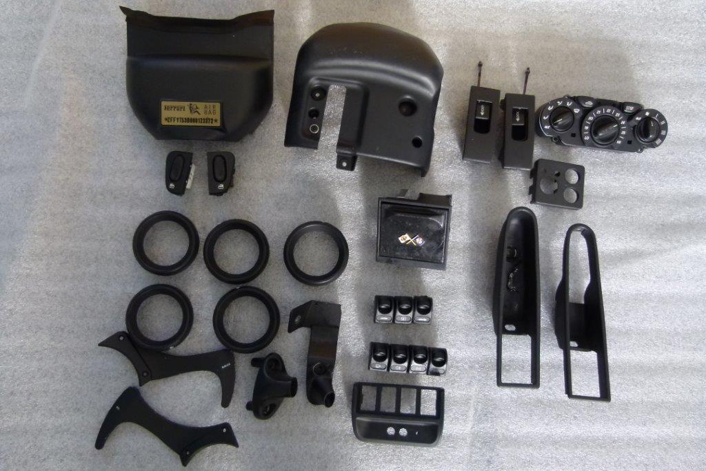 komplettes Interieur vorher