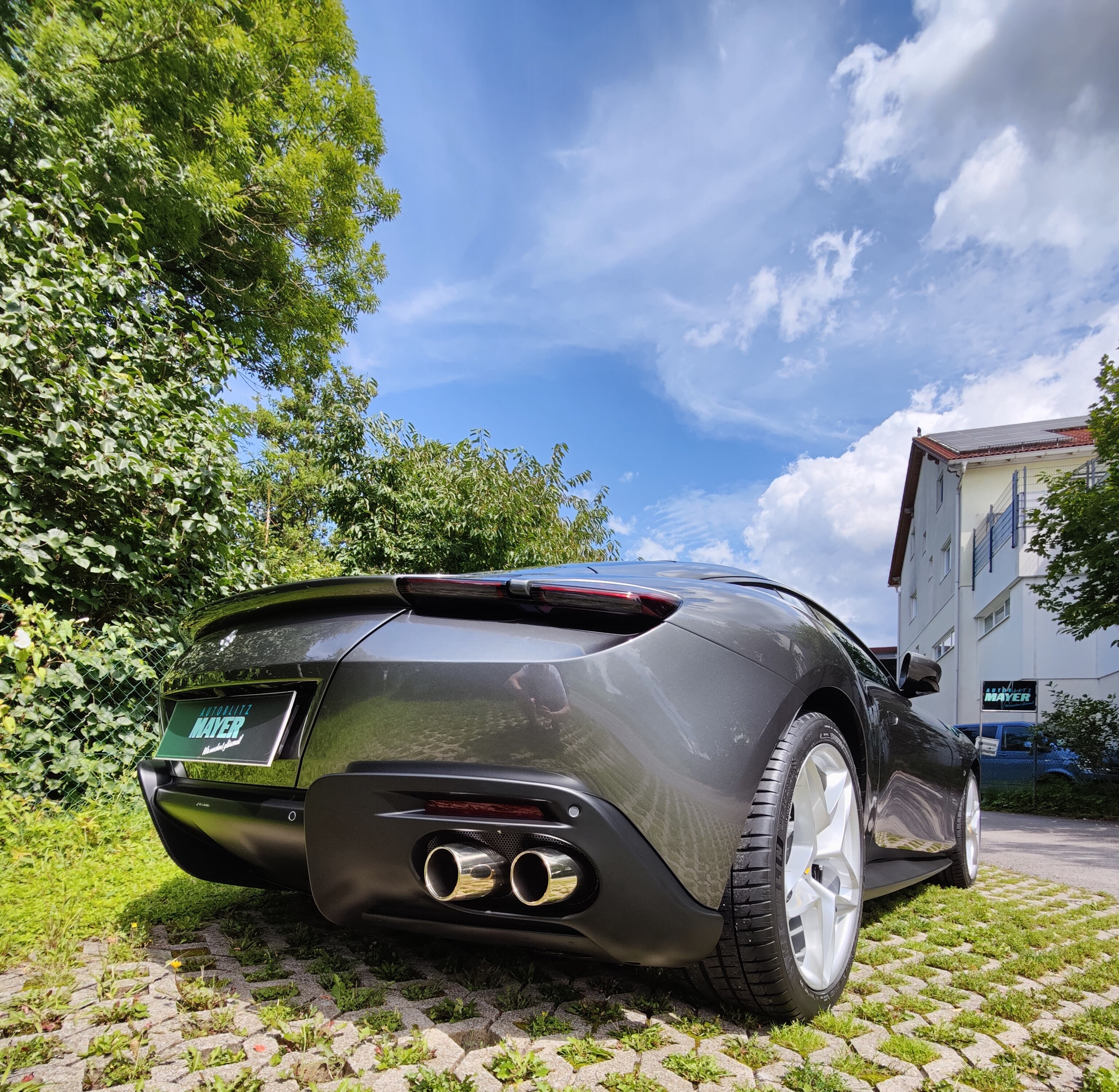 Ferrari Roma Lackschutzfolie Aufbereitung