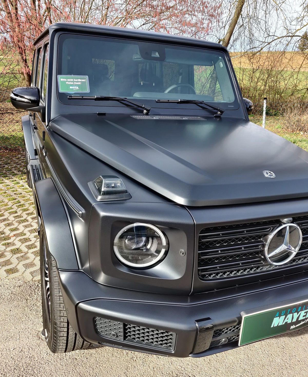 Mercedes G500 Lackschutz matt