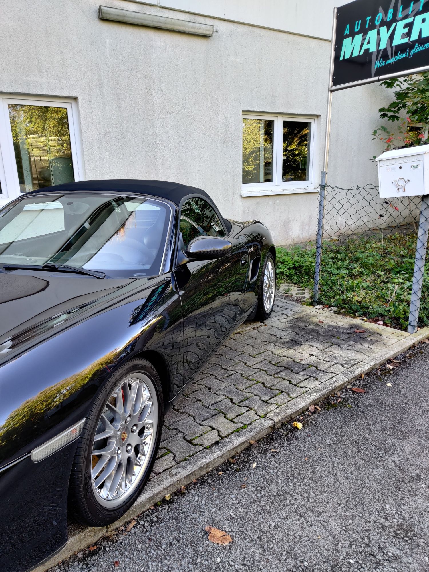porsche boxter versiegelt