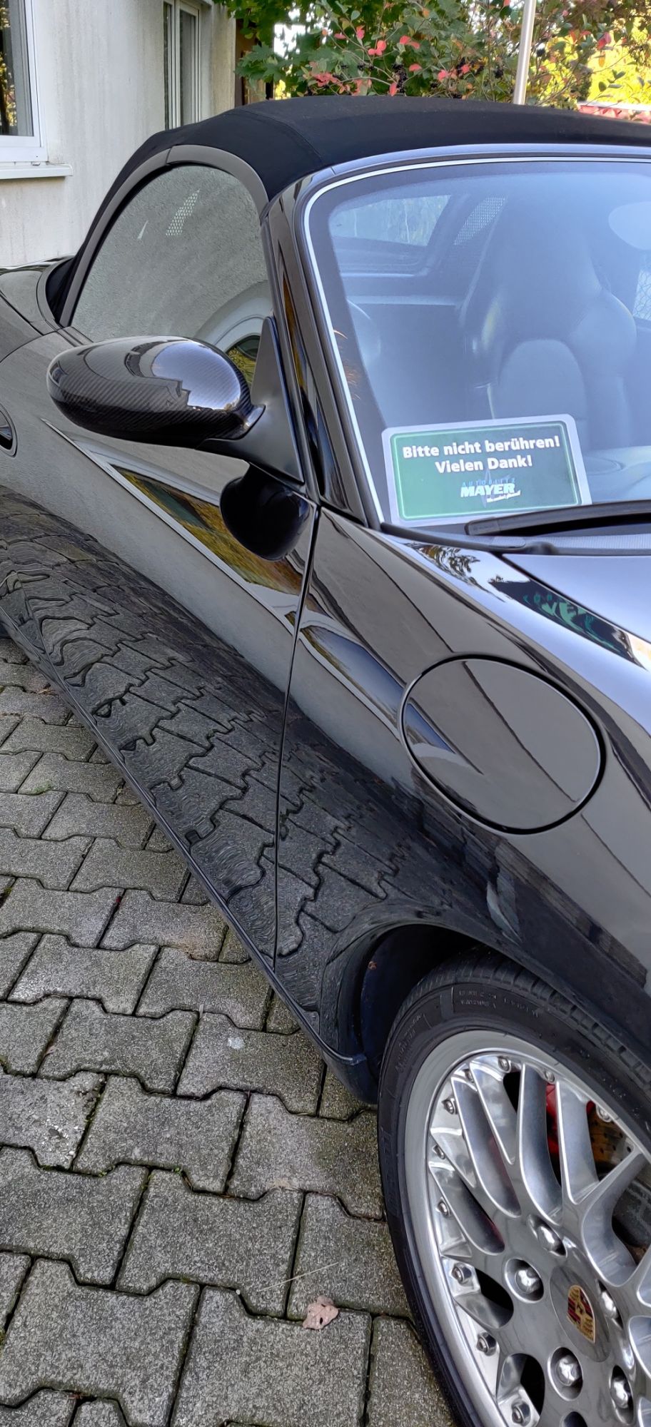 porsche boxter versiegelt