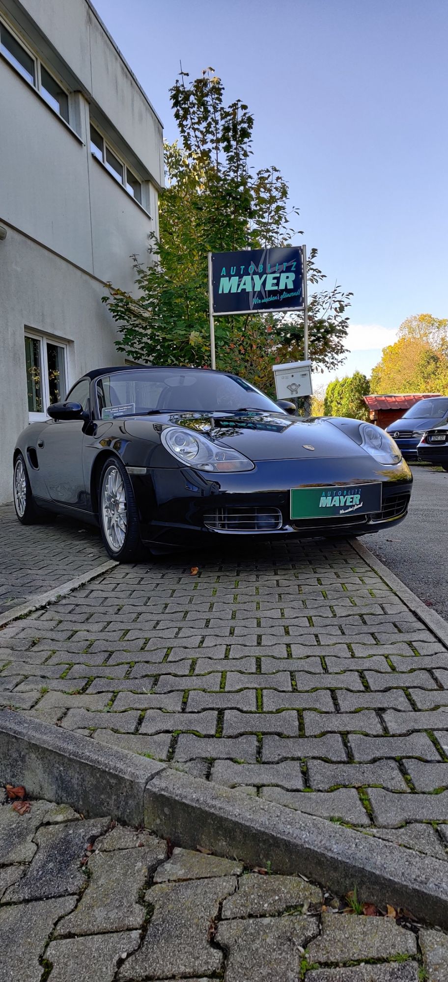 porsche boxter versiegelt