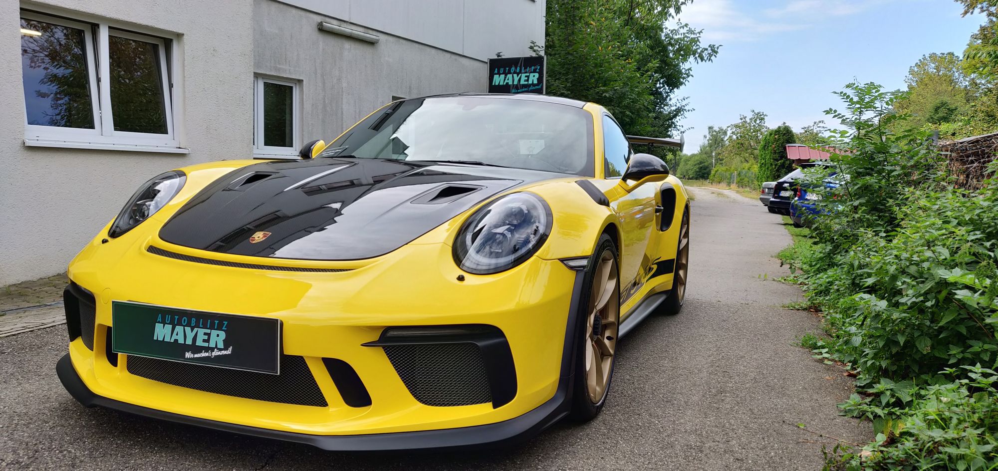 Porsche GT3 RS Lackschutzfolie