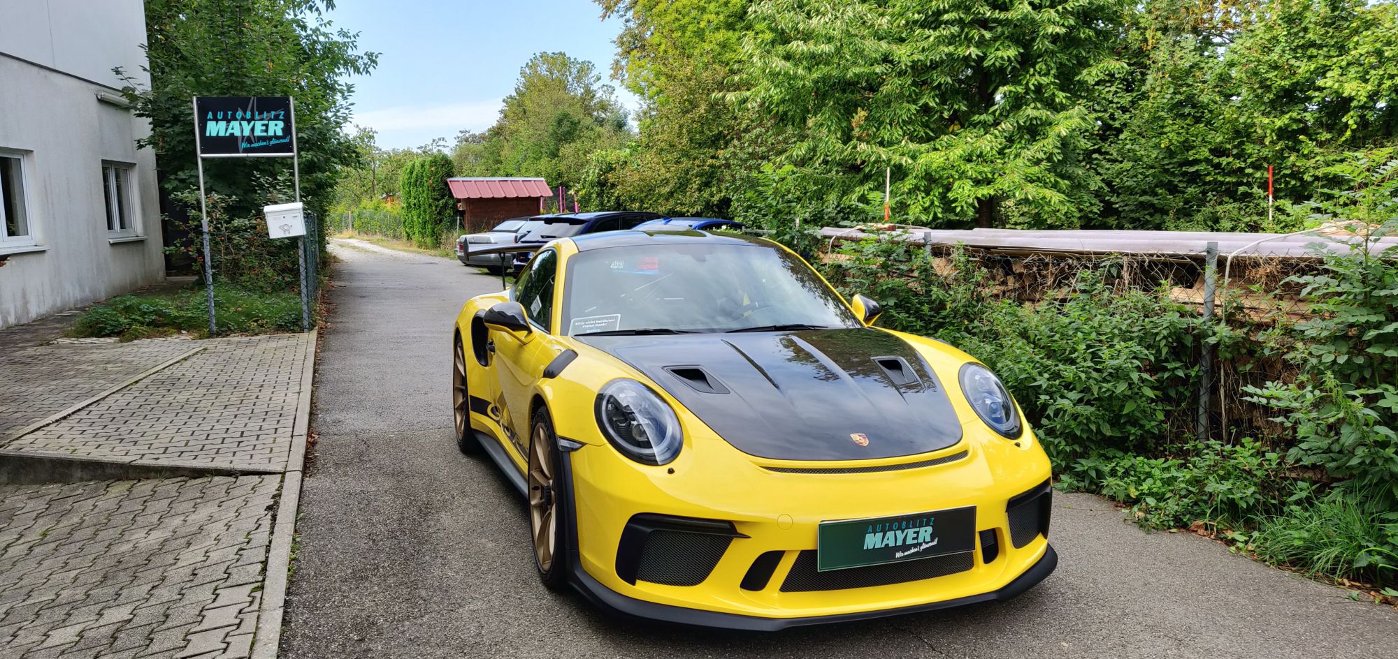 porsche gt3 rs weissach foliert & versiegelt
