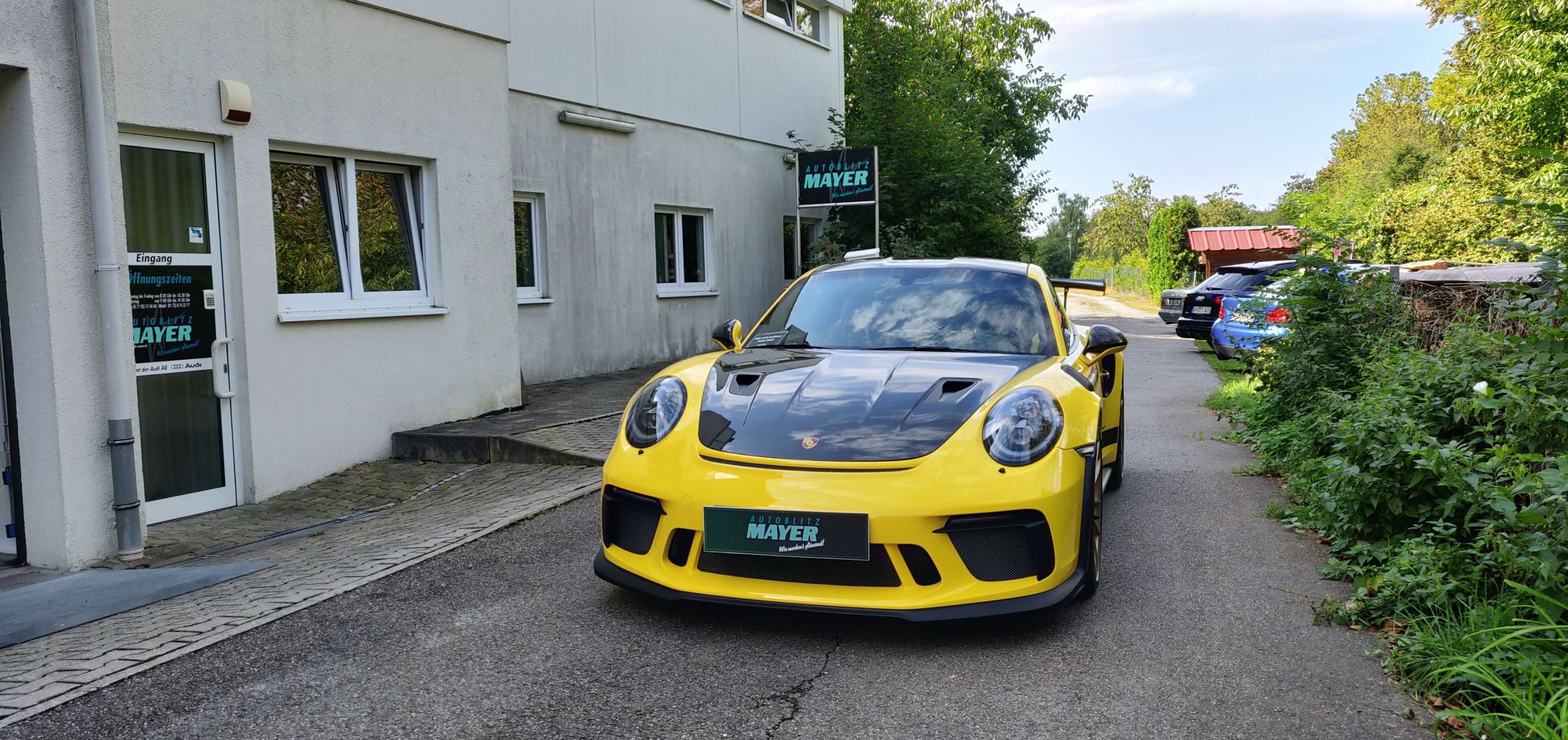 porsche gt3 rs weissach Lackschutzfolie + keramikveriesgelung 