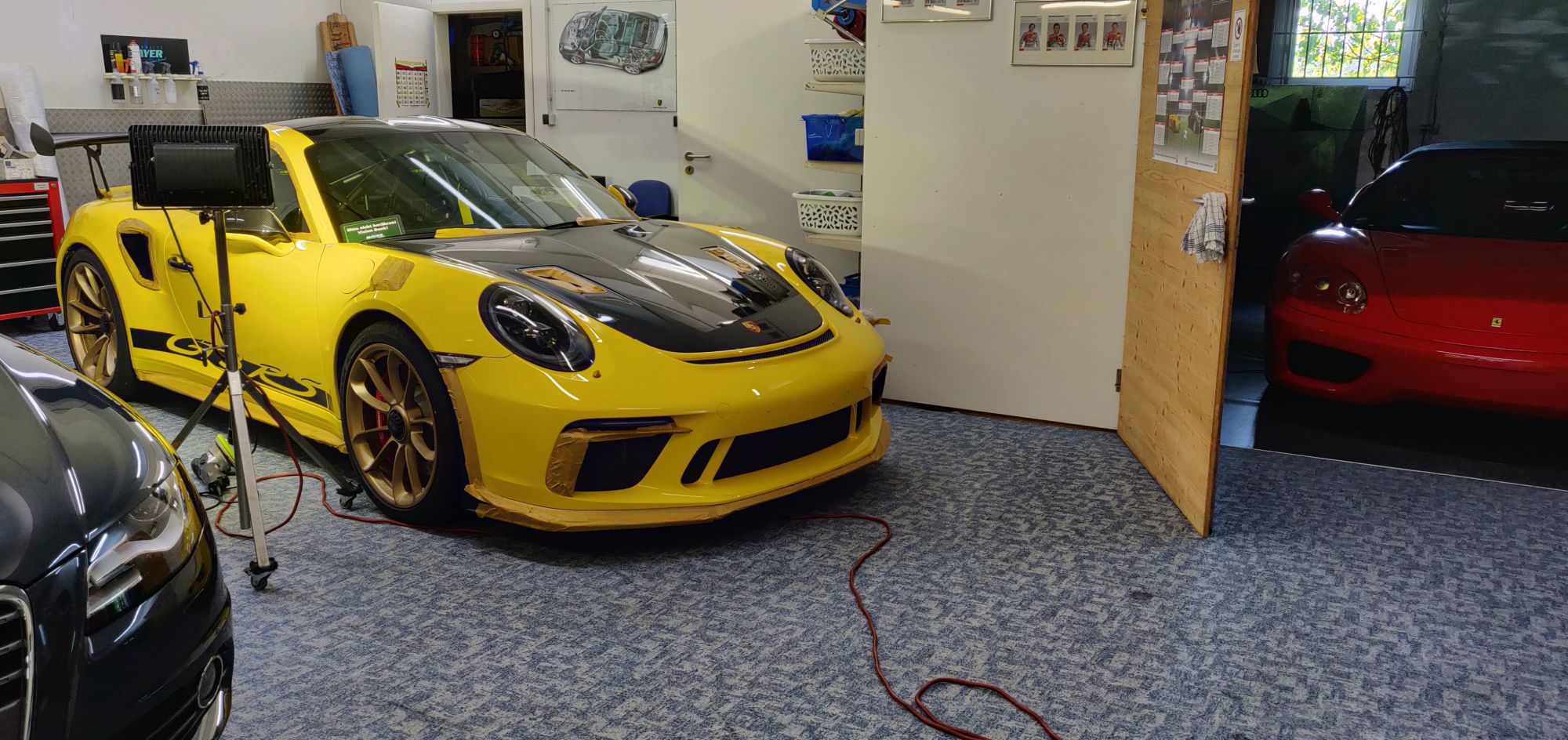 Porsche gt3 rs weissach detailing