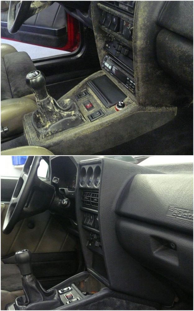 Audi Sport Quattro schimmel vorher-nachher