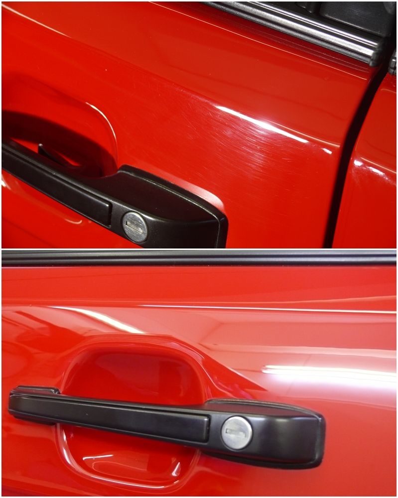 Audi Sport Quattro lack vorher-nachher