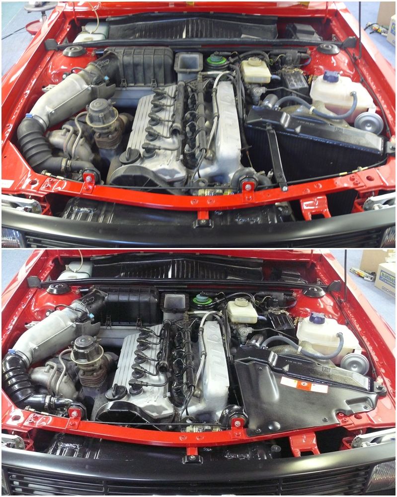 Audi Sport Quattro schimmel vorher-nachher