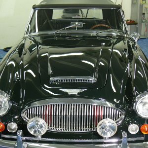Austin Healey 3000 Roadster - Aufbereitung