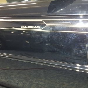 BMW Alpina B3 S extreme Kratzer - Detailing