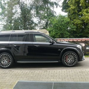 Mercedes AMG GLS Flugrost, Folie & Versiegelung