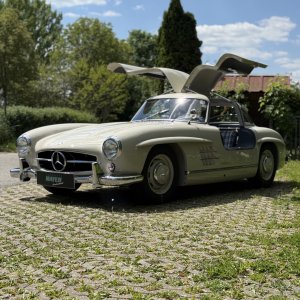 Mercedes Benz 300SL Flügeltürer - Keramikversiegelung